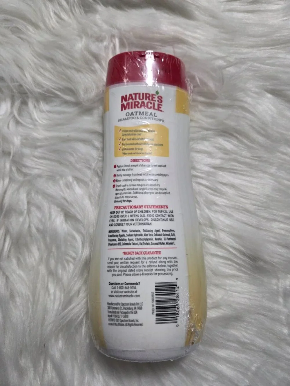Nature's Miracle Oatmeal Dog Shampoo,